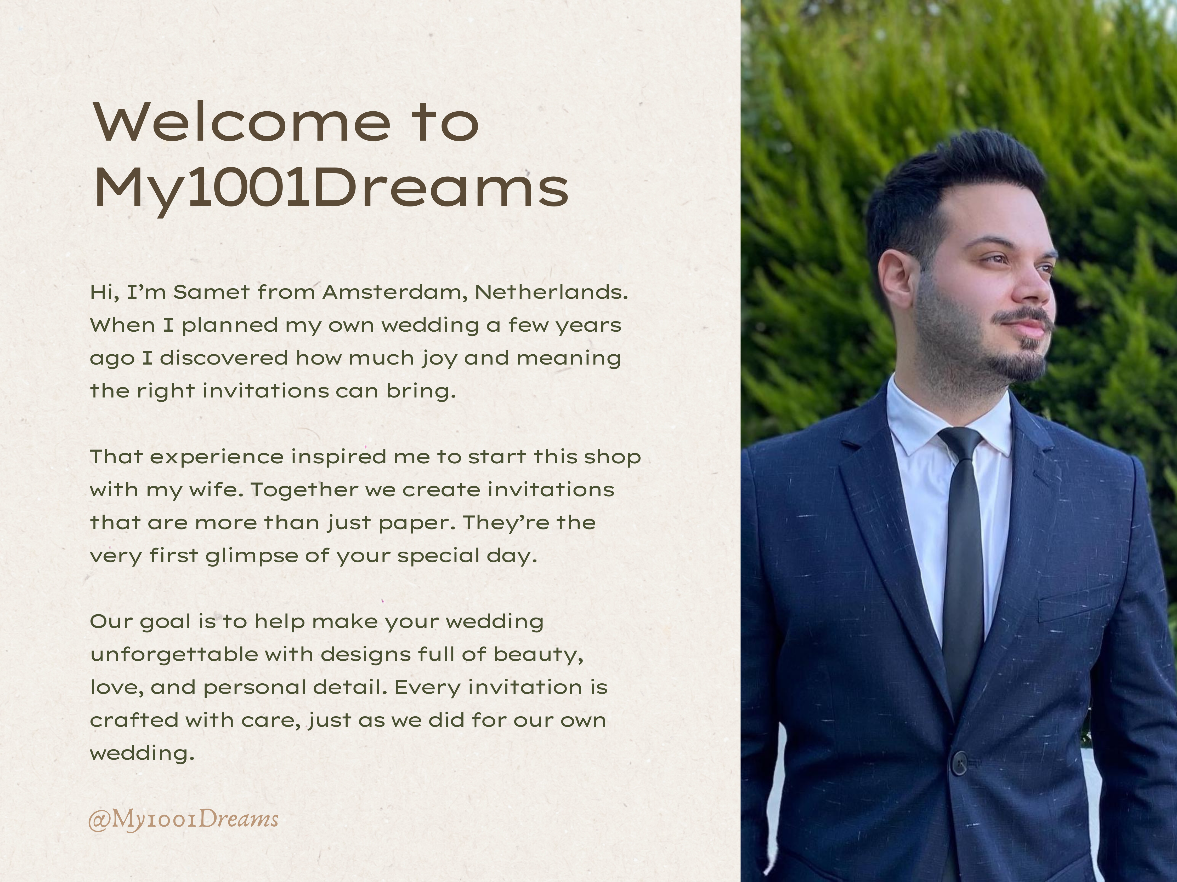 Pearl Detail White Classic Wedding Invitation