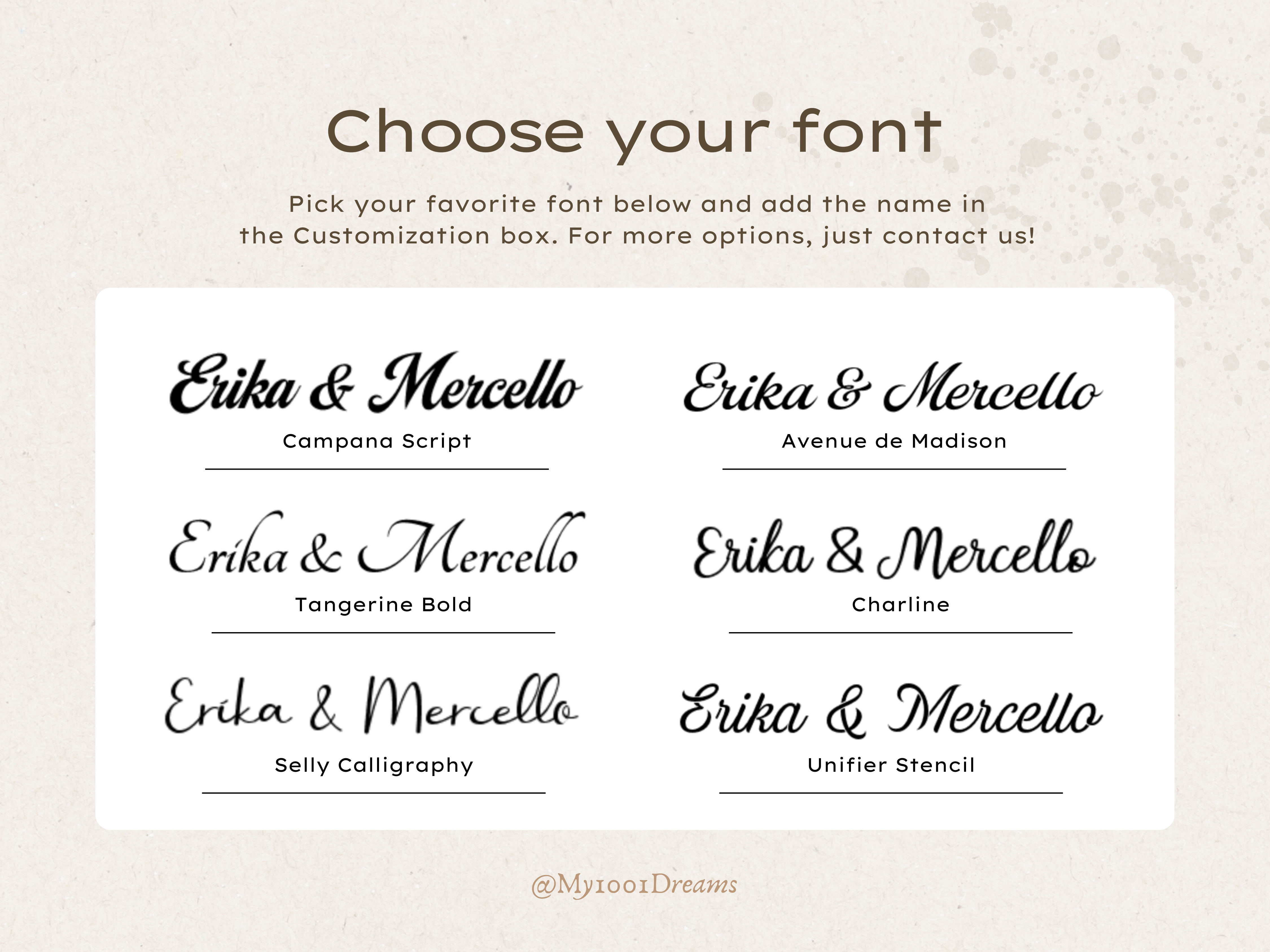 White Embossed Letter Wedding Invitation Brown Ribbon Elegant Invite